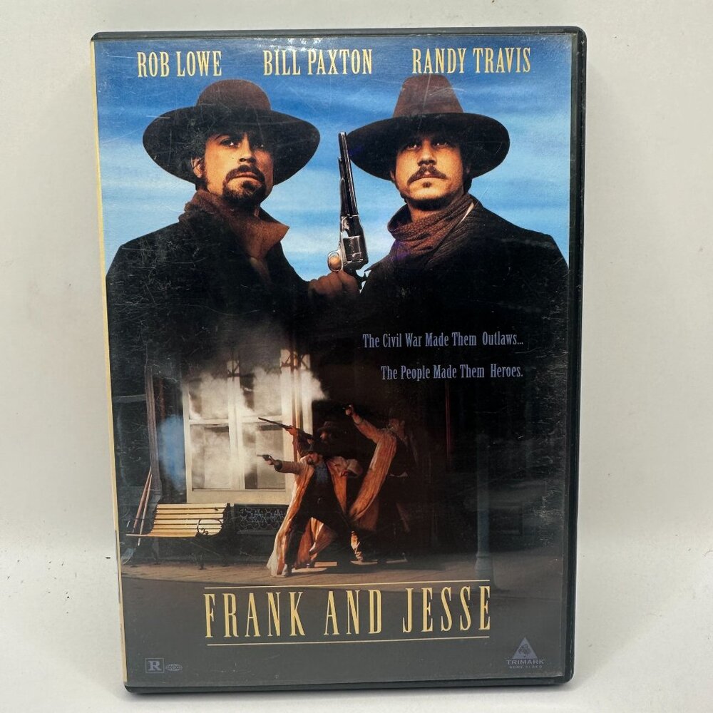 Frank And Jesse DVD Movie Rated R Widescreen Trimark Pictures Rob Lowe